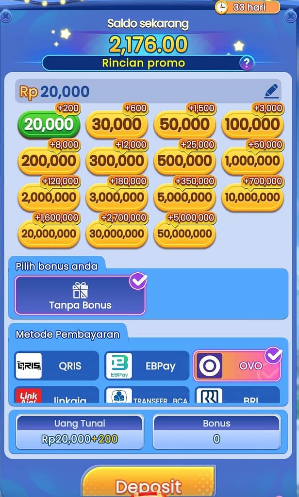 Ikhtisar metode deposit dan pembayaran 88ID APK 2026