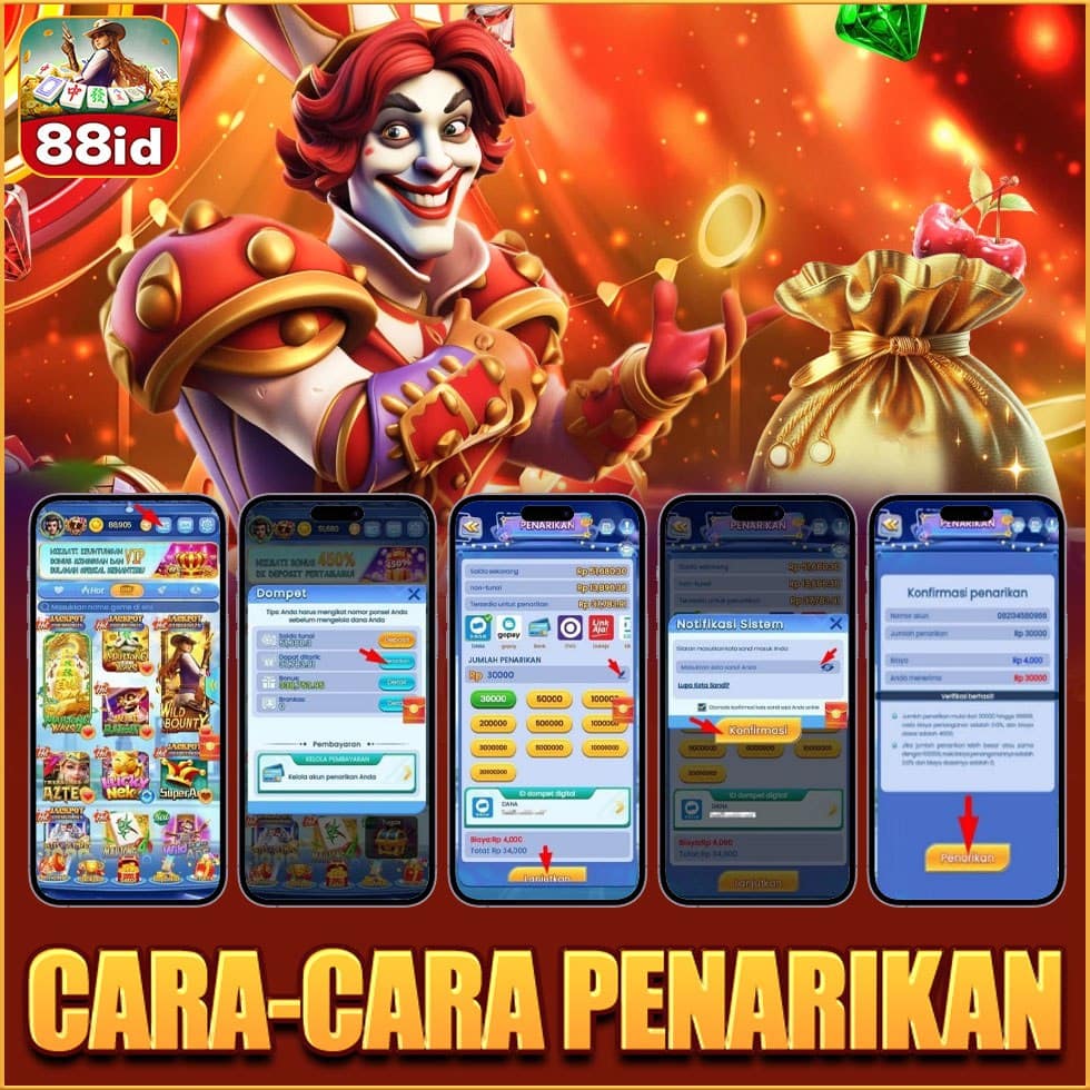 APK 88ID cara cara penarikan