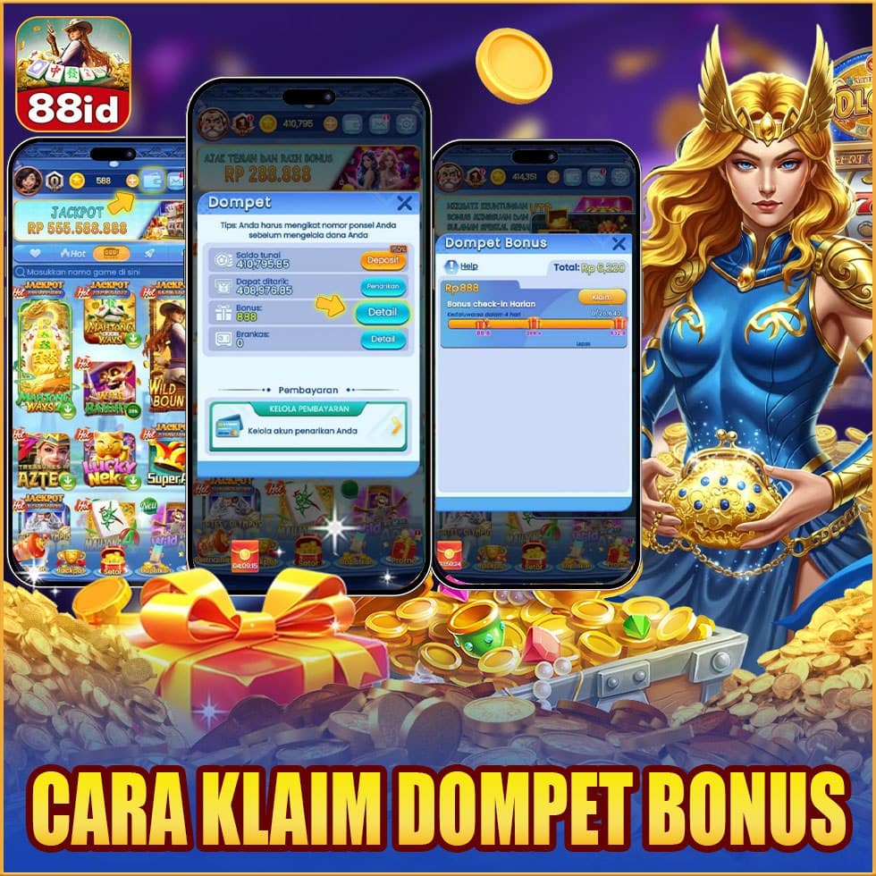 88ID APK 2026 cara klaim dompet bonus
